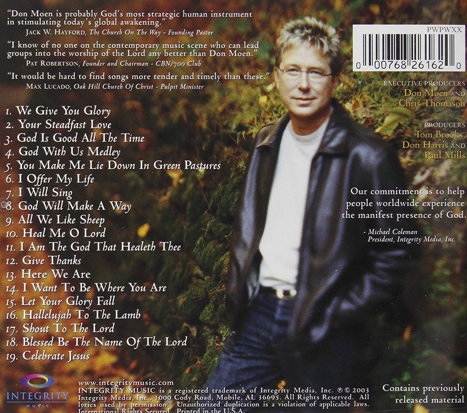 Don Moen - The Best of Don Moen : God Will Make A Way (CD)